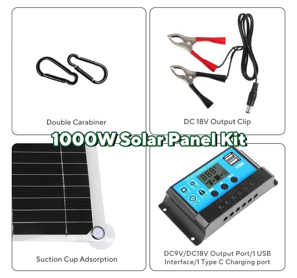 Комплект солнечной панели мощн – обзор и цена Solar Emergency Charger