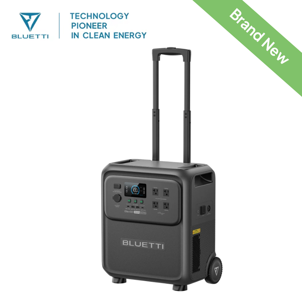 BLUETTI Elite 400 2600W 3840Wh – обзор и цена Solar Emergency Charger